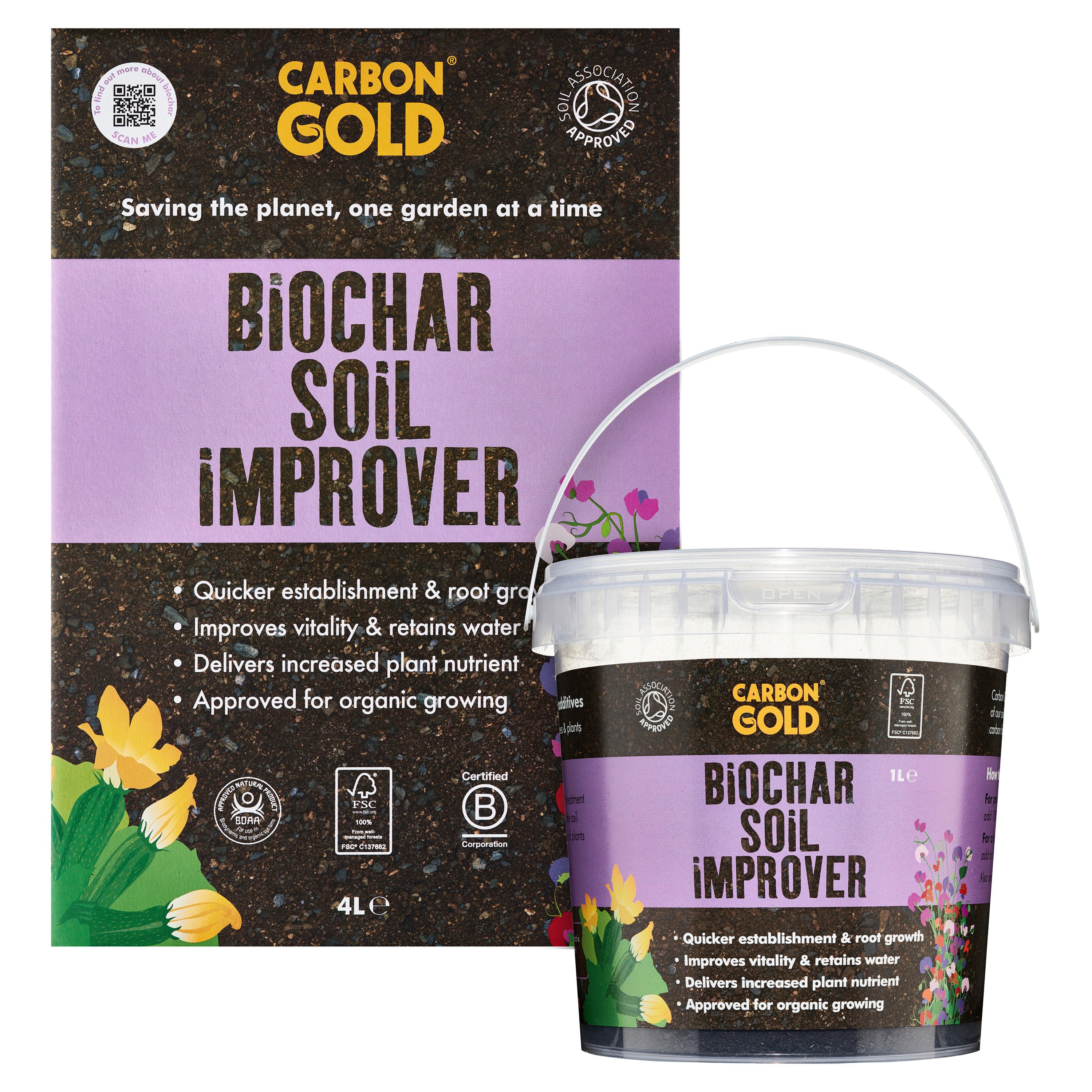 Biochar Soil Improver